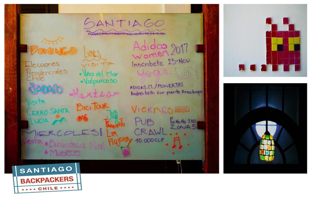 Хостел Santiago Backpackers Экстерьер фото